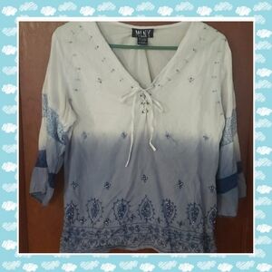 ML NY boho top size large